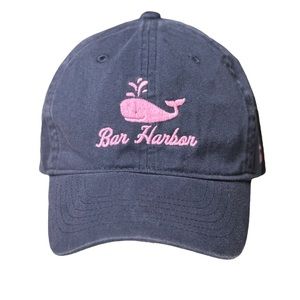 Youth Zephyr Bar Harbor Maine Embroidered Whale Dad Cap Baseball Hat Girl’s OS
